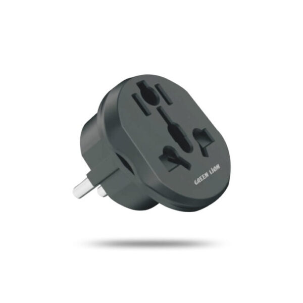 Green Lion Universal Conversion EU Plug 2 - Black