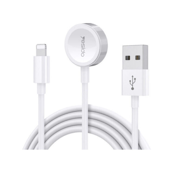 Yesido Apple 2 in 1 Watch Charging Cable With Lightning Cable