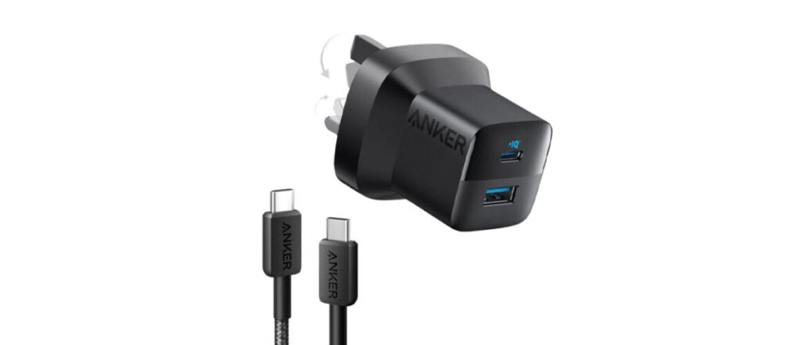 Anker 33W Dual Adapter With C to C cable 1m