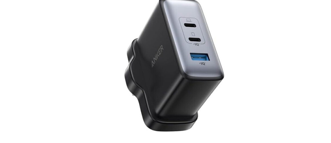 Anker 100w Dual USB-C & USB Port Wall Charger - Black