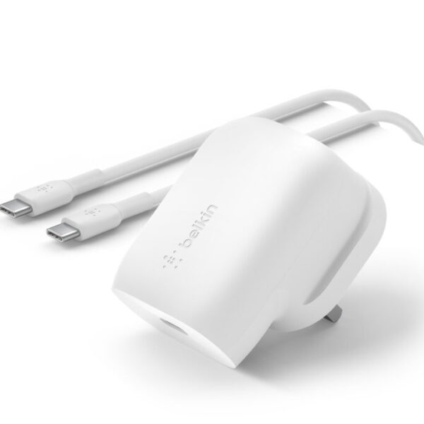 Belkin USB c 30w Charger with C to C cable 1m