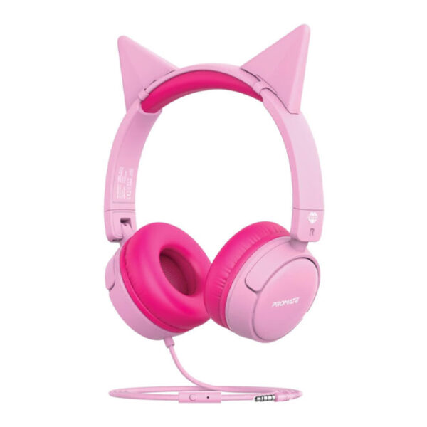 Promate Kids Wired Headset (Pink)