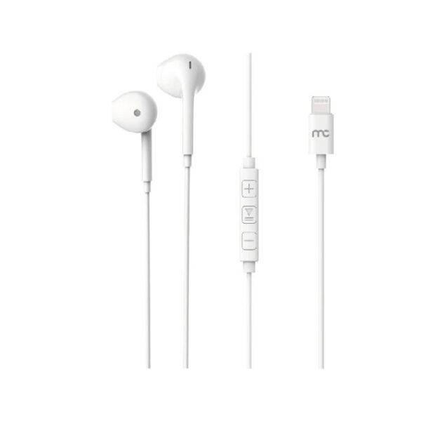 Mycandy Lightning Earphone White Dual